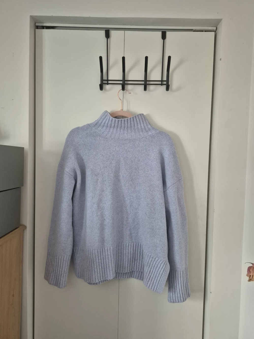 Ardene Light Blue Mock Neck Sweater